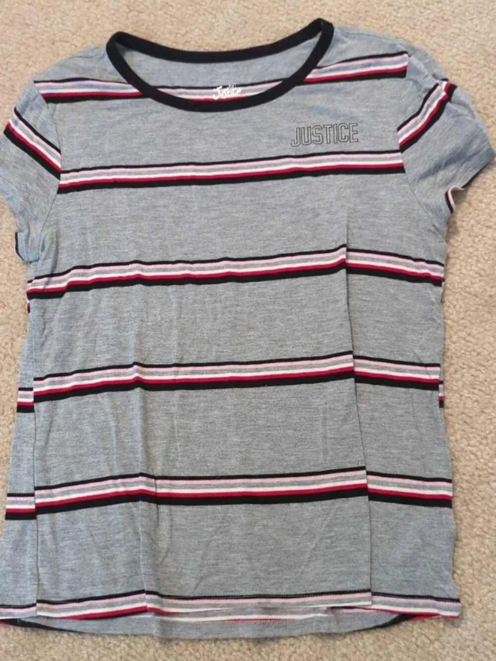 Girls size 12 justice top